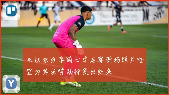 米切尔分享骑士季后赛现场照片哈登为其点赞期待复出归来