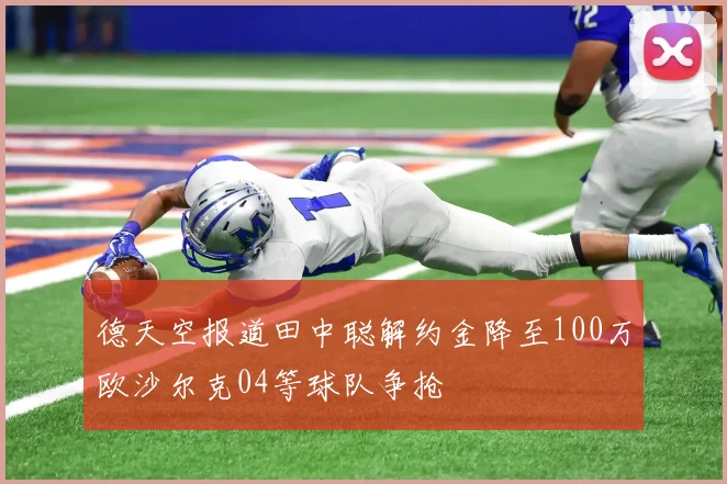 德天空报道田中聪解约金降至100万欧沙尔克04等球队争抢